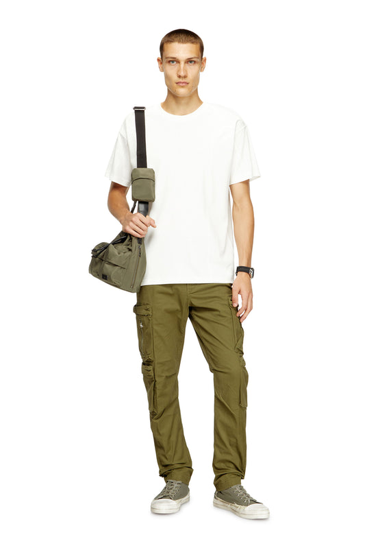 Short-sleeve T-shirt with panels (2)