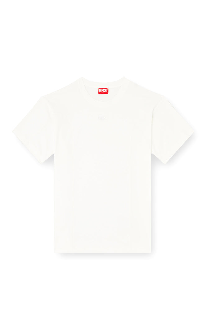Short-sleeve T-shirt with panels (3)