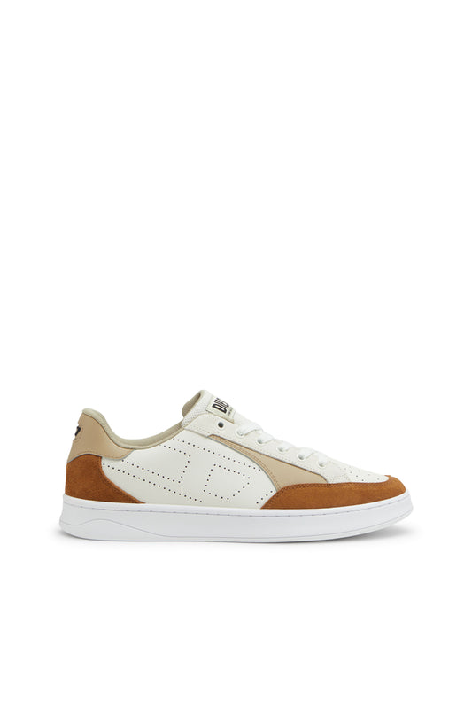S-Dakota-Leather sneakers with perforated logo