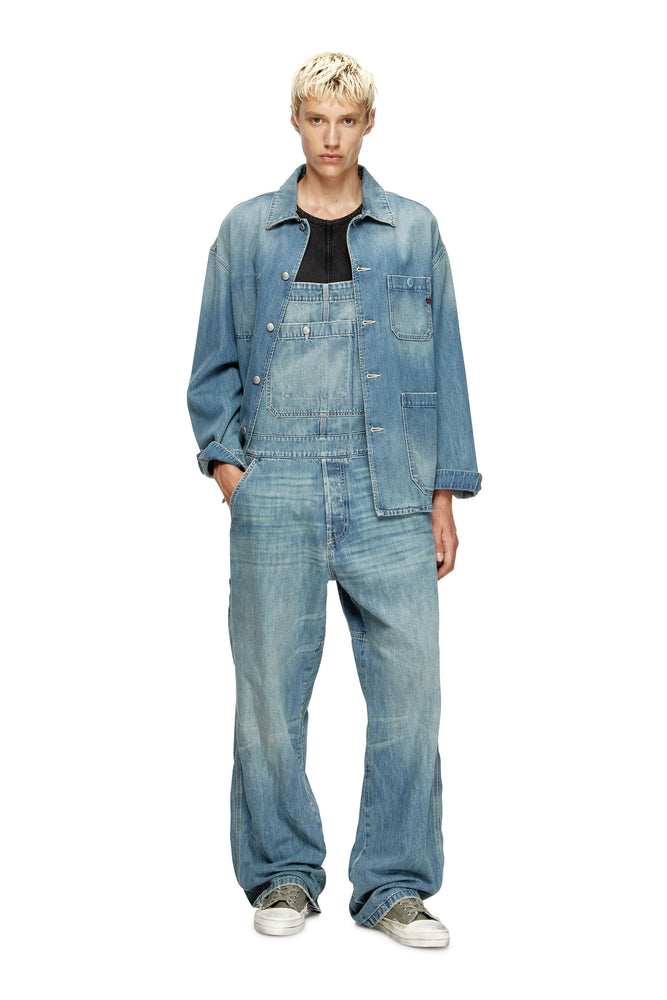 Utility-style denim dungarees | Diesel Online Utility-style denim dungarees | Diesel Online