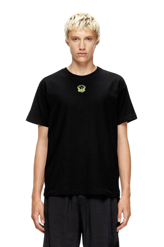 Sweatshirt with embroidered phoenix