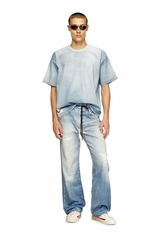 T-shirt in printed bleach-effect JoggJeans (2)