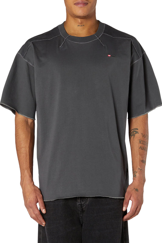 Cotton T-shirt with micro embroidery