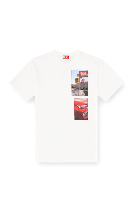 T-shirt with logo photo patches (3)