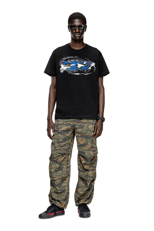 T-shirt with Oval D logo (2)