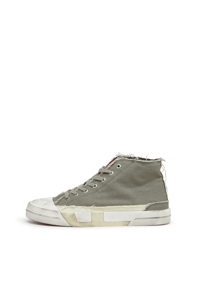 S-D-Verse-Distressed high-top sneakers in canvas (6)