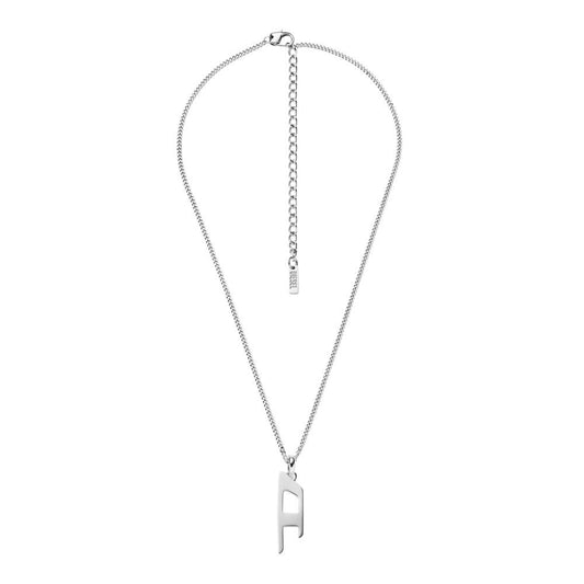 Stainless Steel D Logo Pendant Necklace (1)