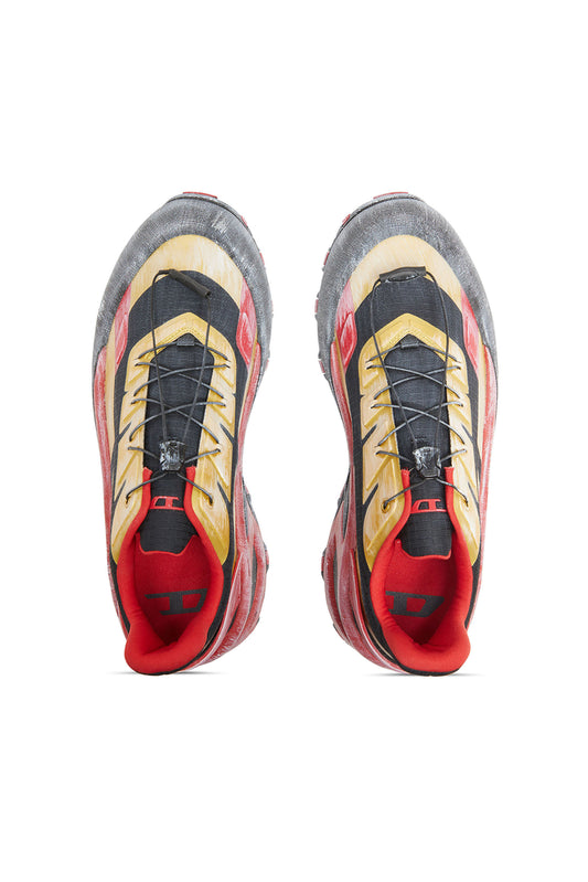 D-Cage-Distressed chunky sneakers in ripstop (4)