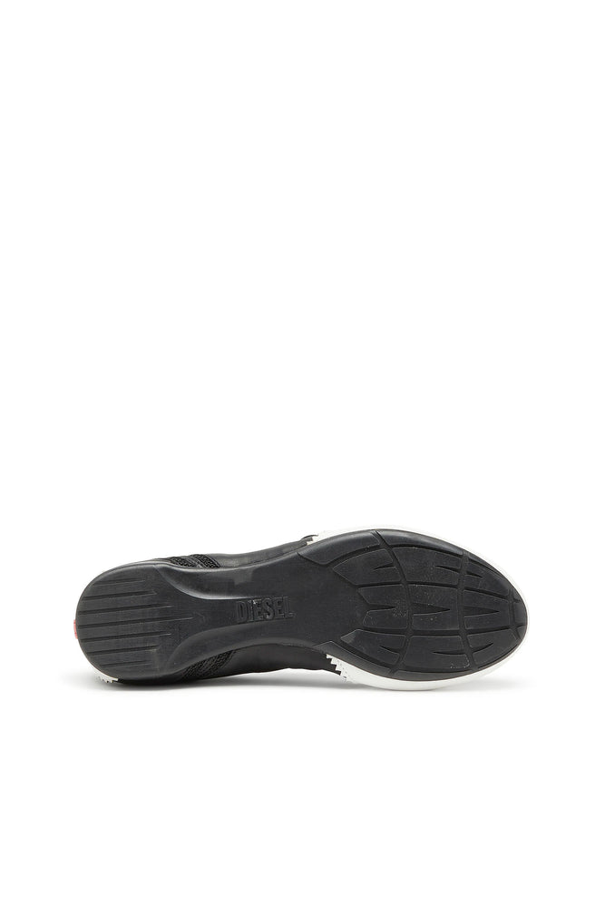 D-Mile-Lace-up ballet flats in leather and mesh (3)