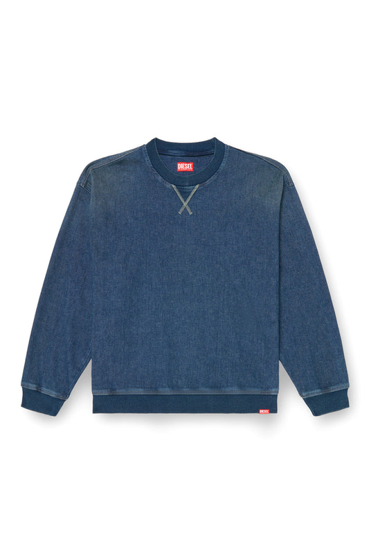 Sweatshirt in Track Denim (5)