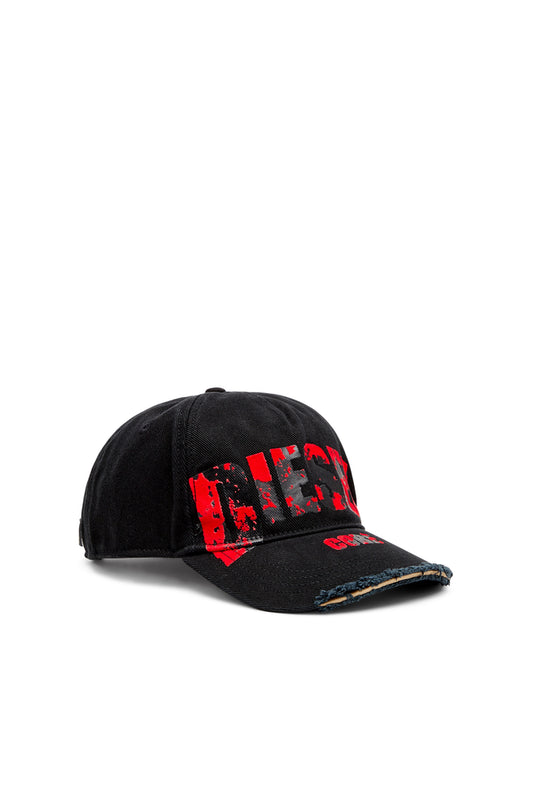 Denim baseball cap with Diesel Core logo