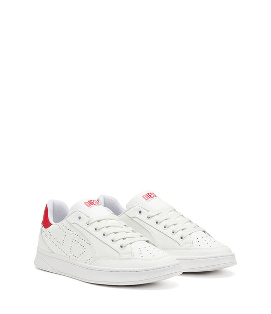 S-Dakota-Leather sneakers with perforated logo (1)