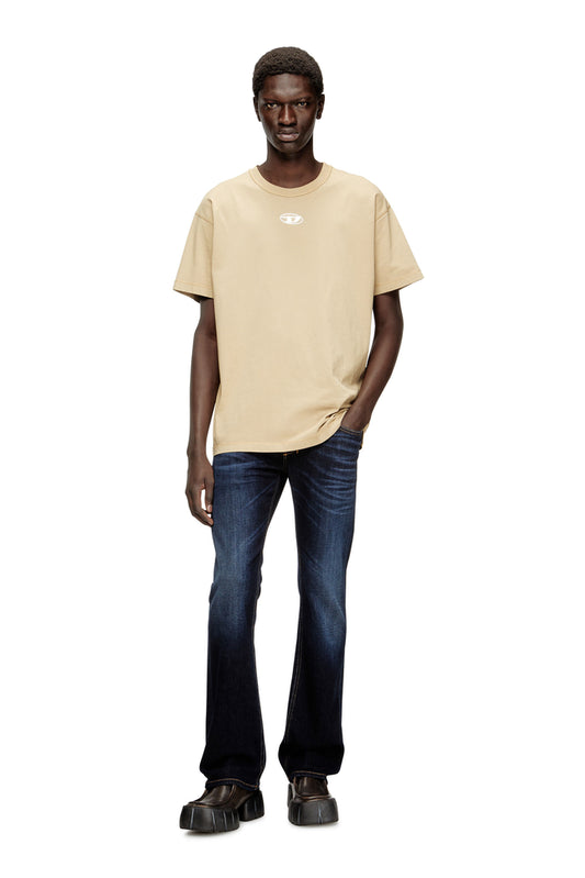 Light cotton T-shirt with metallic Oval D logo (2)