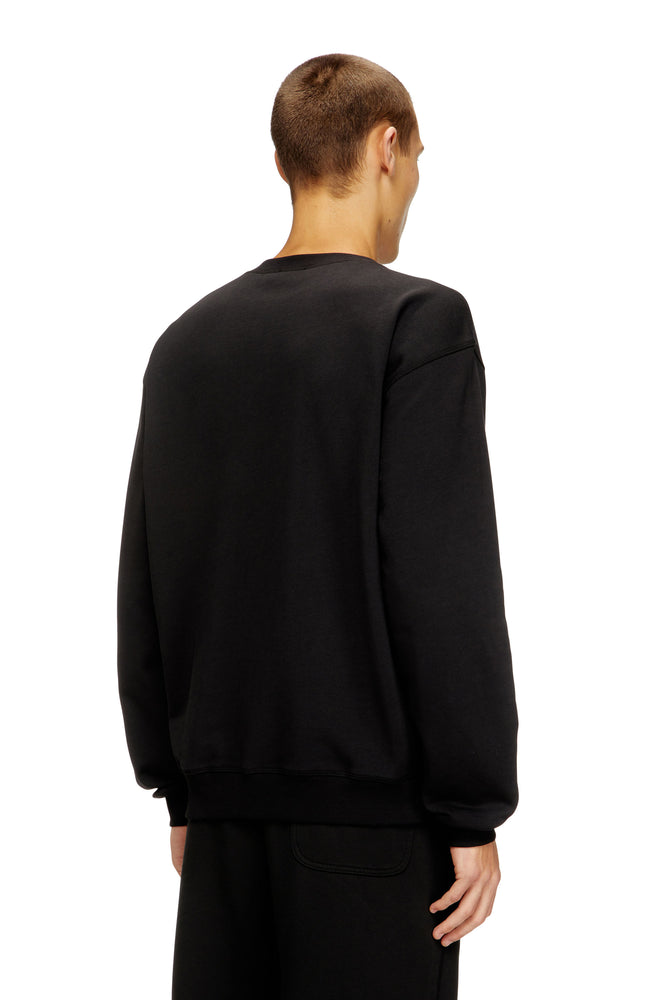 Regular sweater with metallic Oval D (1)
