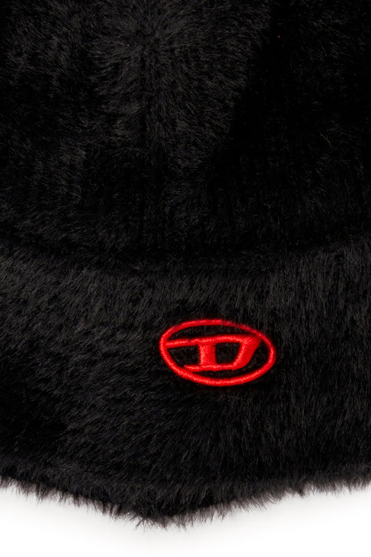 Fluffy bucket hat with Oval D embroidery (2)