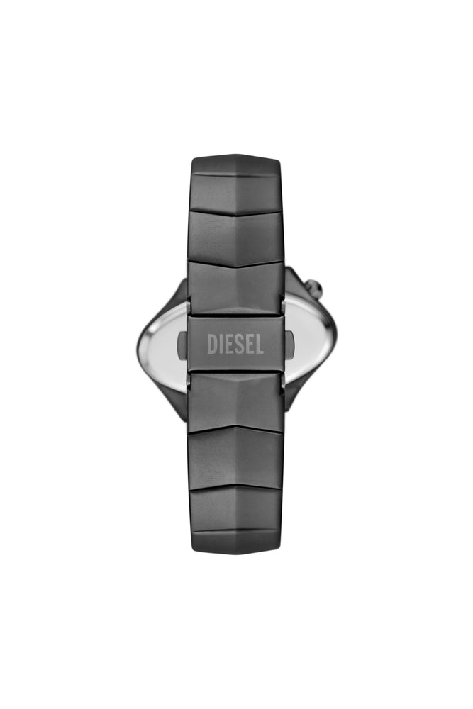 D-Rush Three-Hand Gunmetal Stainless Steel Watch (1)