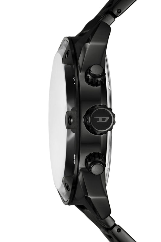 Spiked black stainless steel watch (2)