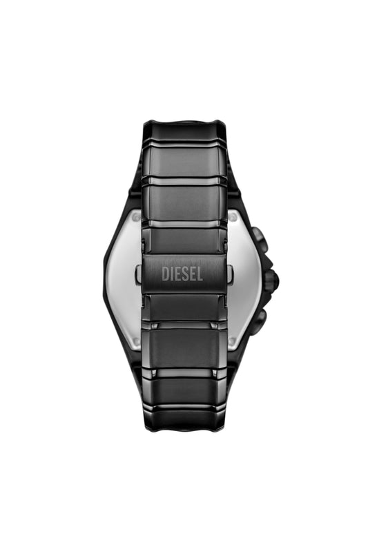 D-Curve Chronograph Black Stainless Steel Watch (1)