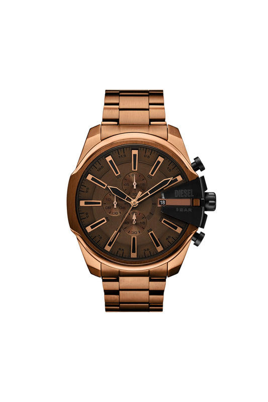 Mega Chief Slim Chronograph Brown Stainless Steel Watch