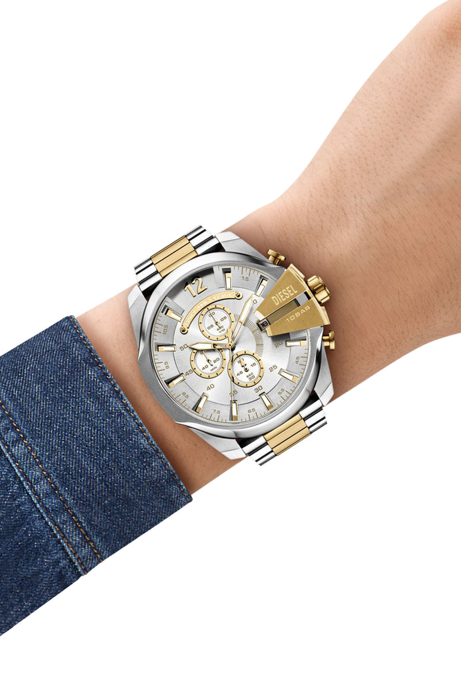 Mega Chief Chronograph Two-Tone Stainless Steel Watch (3)