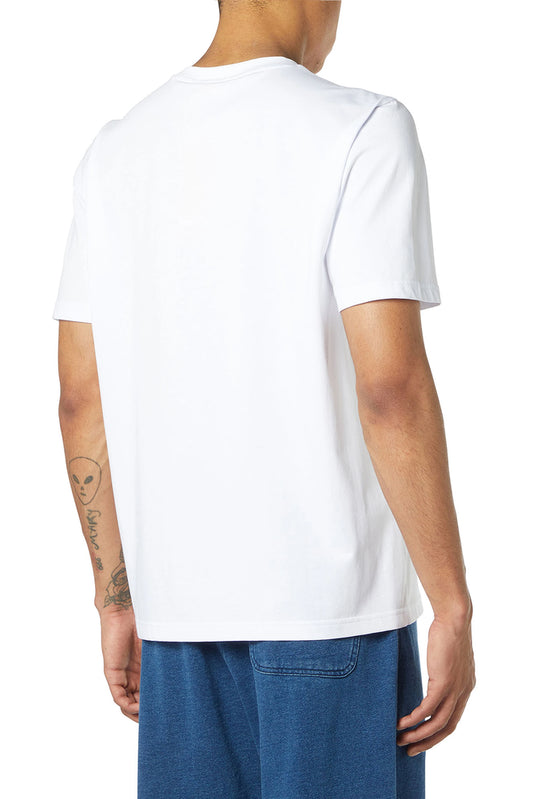 T-shirt with micro metal logo (1)