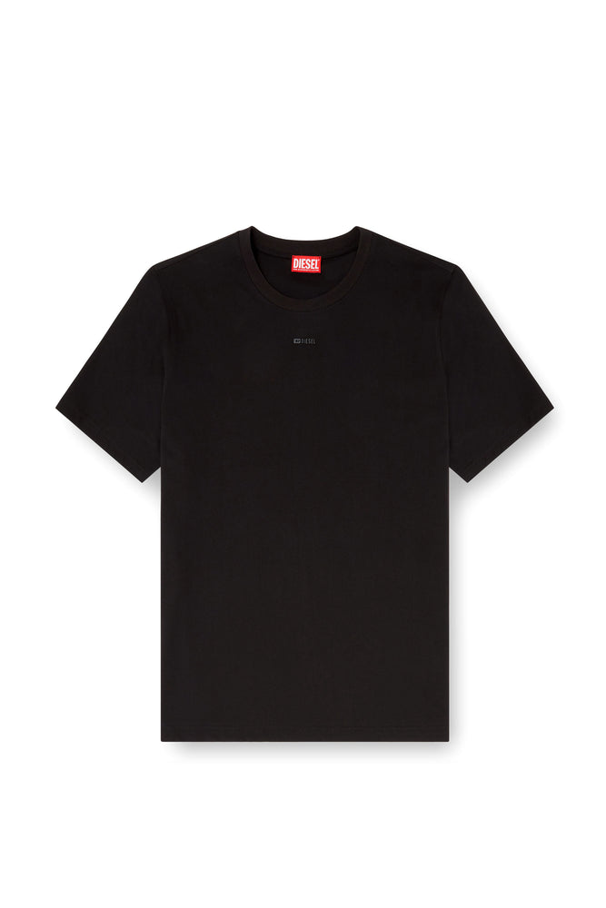 T-shirt with micro metal logo (3)