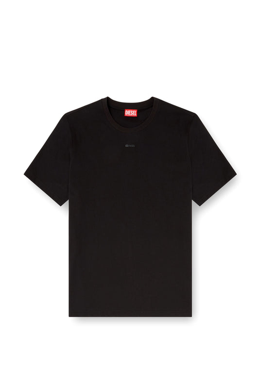 T-shirt with micro metal logo (3)