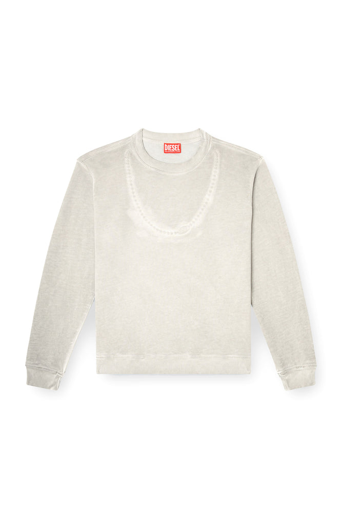 Sweatshirt with embossed Oval D chain motif (3)