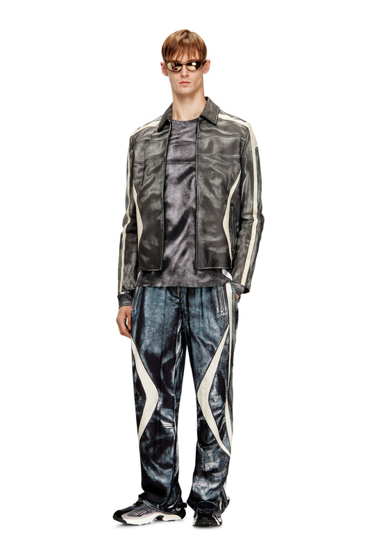 Long-sleeve T-shirt with trompe l'oeil print (2)