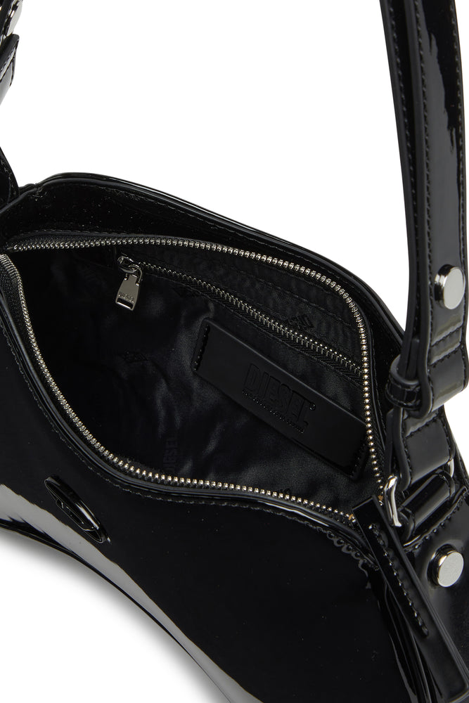 Play-Glossy crossbody bag with tonal logo (3)