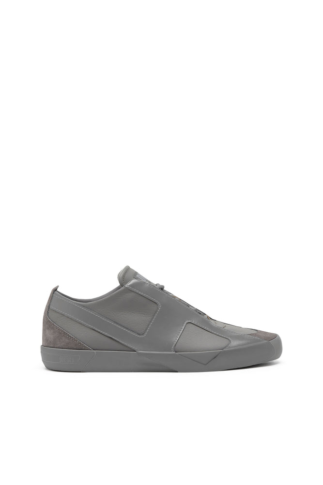 S-Slante-D-Sneakers in suede and leather with D logo