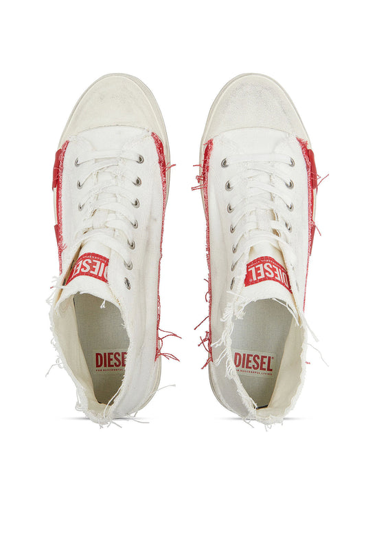 S-D-Verse-Distressed high-top sneakers in canvas (4)