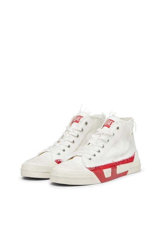 S-D-Verse-Distressed high-top sneakers in canvas (7)