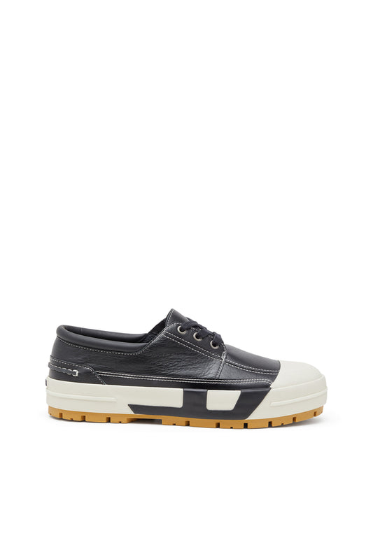 S-D-Verse - Leather hybrid moccasin