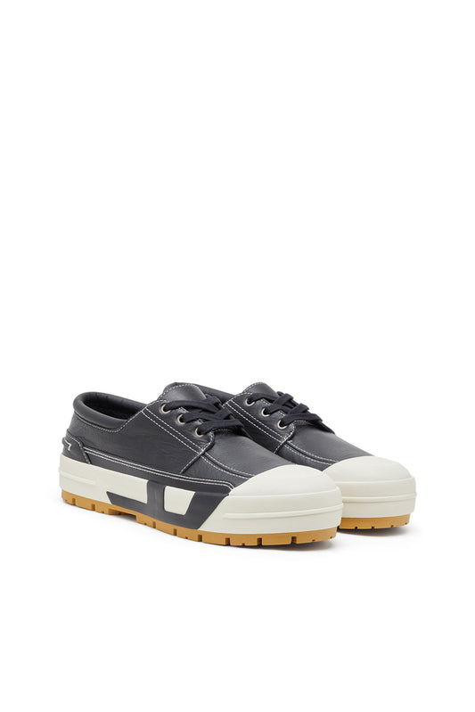 S-D-Verse - Leather hybrid moccasin (1)