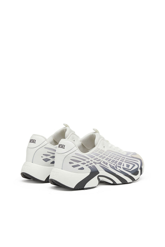 D-Vit-Sneakers in striped dégradé mesh (2)