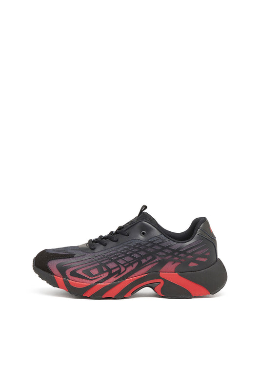D-Vit-Sneakers in striped dégradé mesh (6)