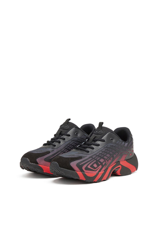D-Vit-Sneakers in striped dégradé mesh (7)
