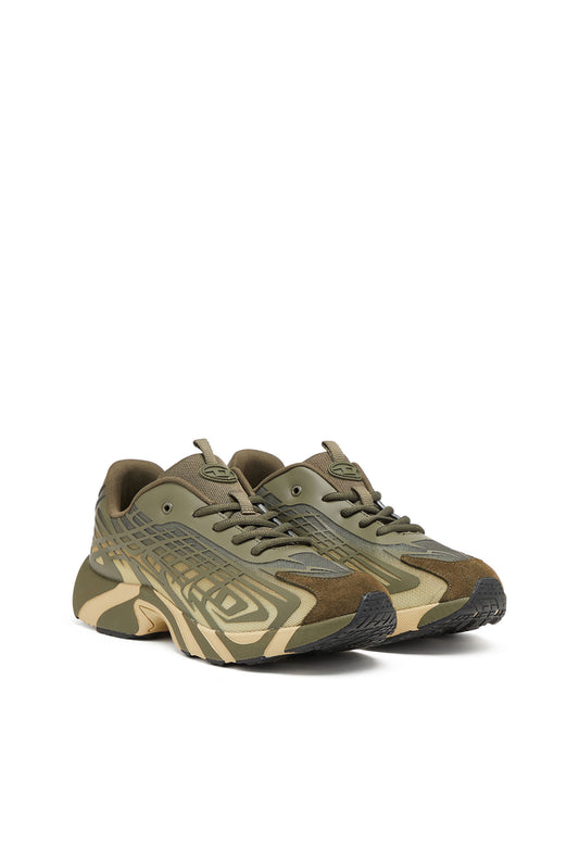 D-Vit-Sneakers in striped dégradé mesh (1)