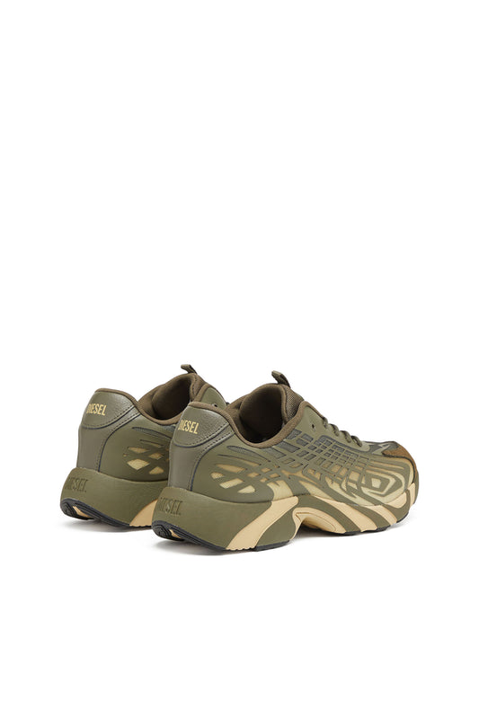 D-Vit-Sneakers in striped dégradé mesh (2)