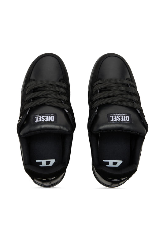D-Ollie-Monochrome sneakers in suede and leather (4)
