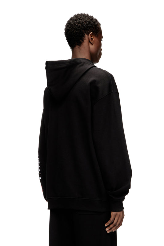 Hoodie with logo patch embroidery (1)