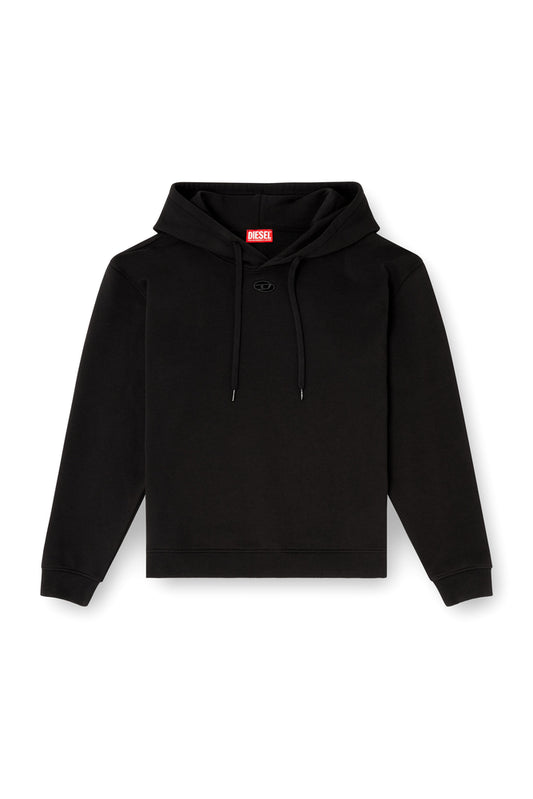 Hoodie in cotton with Oval D logo (3)