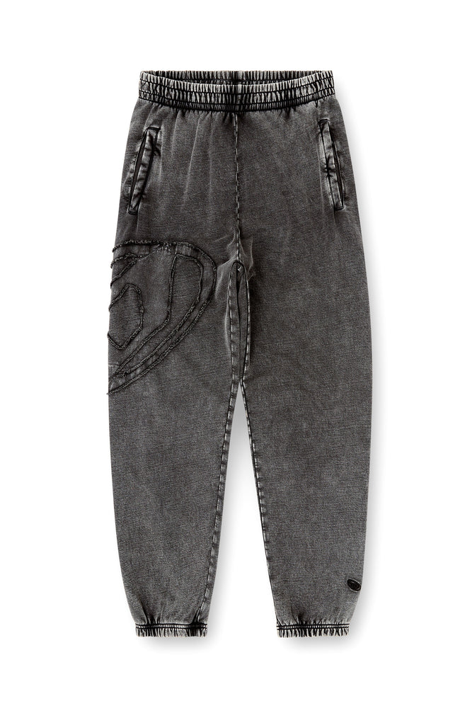 Organic cotton sweatpants with Oval D patch (3)