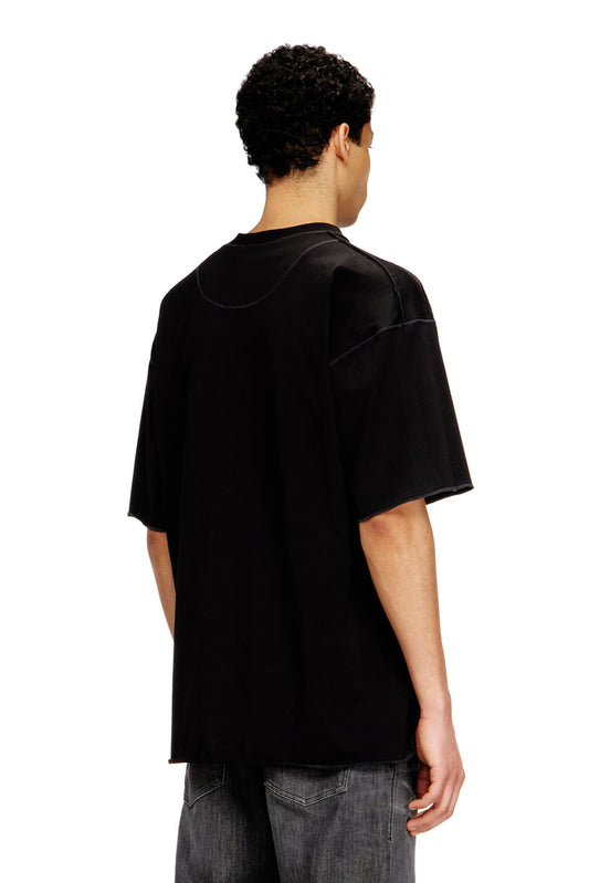Cotton T-shirt with micro embroidery (1)