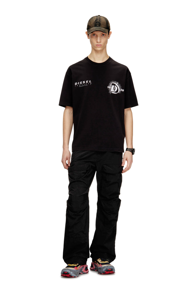 Jersey T-shirt with iconic prints (2)