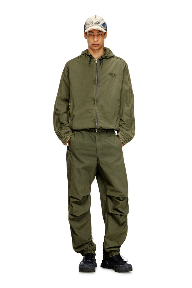 Hooded zip-up jacket in cotton poplin (3)