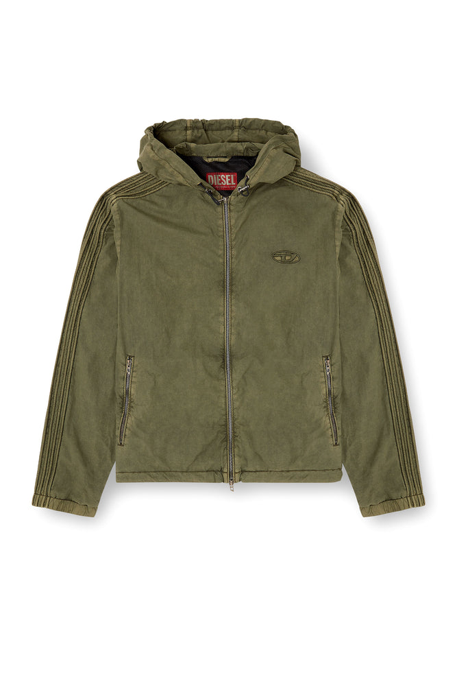 Hooded zip-up jacket in cotton poplin (4)