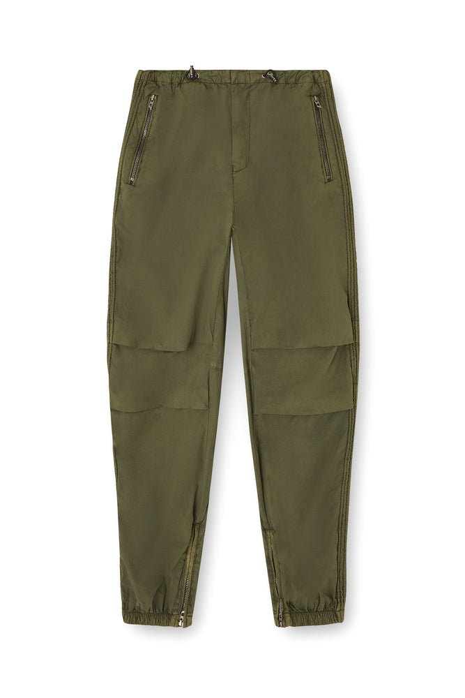 Cotton cargo pants with side bands (3)