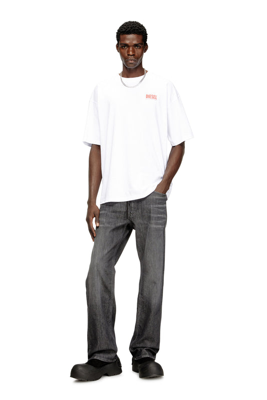 Cotton T-shirt with Diesel Biscotto print (2)